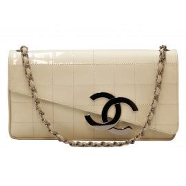 sac chanel blanc occasion|collection chanel occasion.